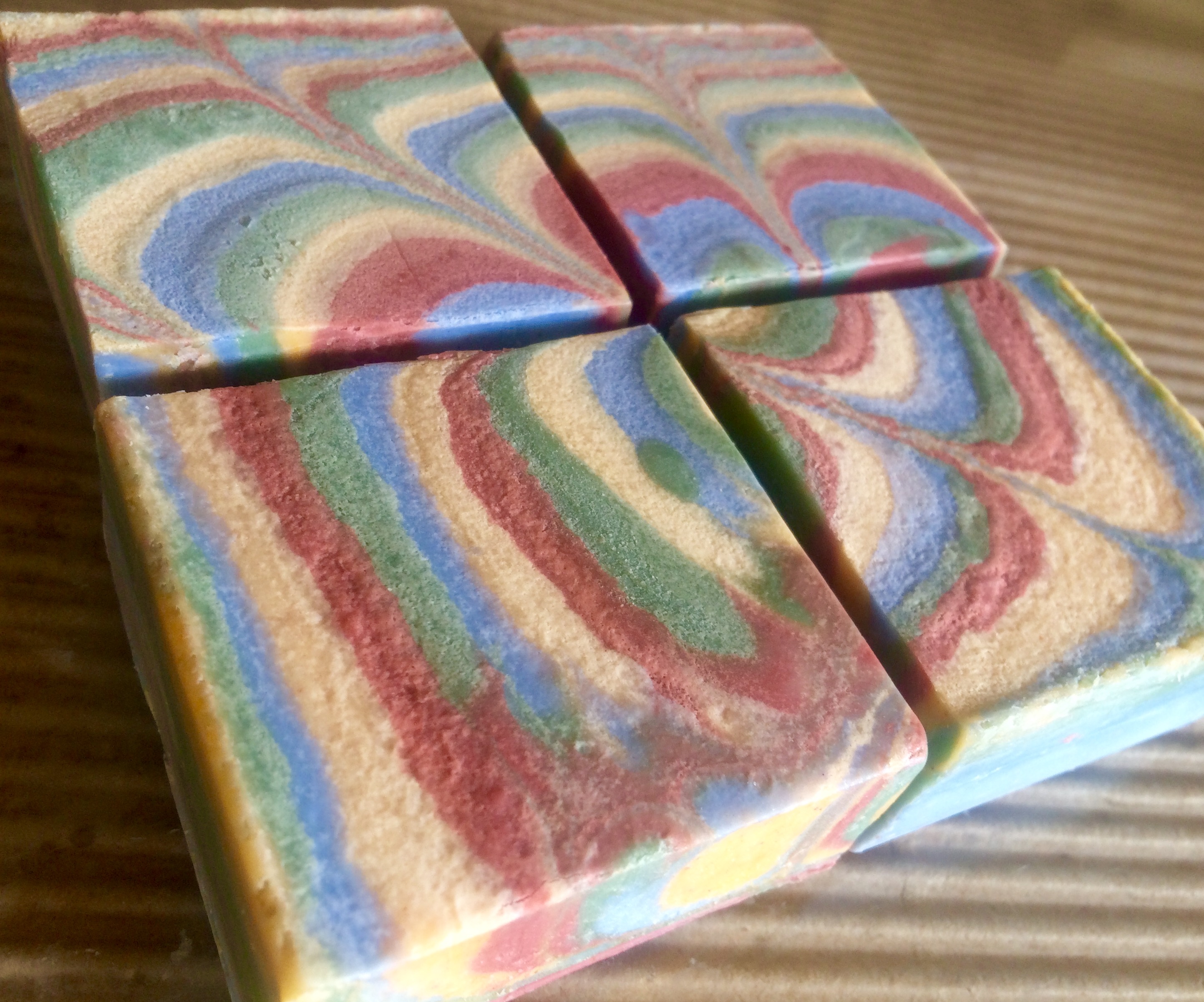 Rainbow Soaps - Handmade Natural Soap